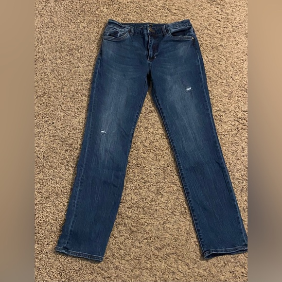 KUT from the Kloth Dark Wash Skinny Jeans, 6 - Picture 1 of 4